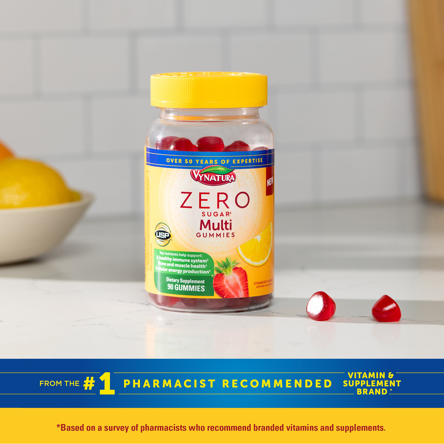 VYNATURA™ Zero Sugar‡ Multivitamin Gummies