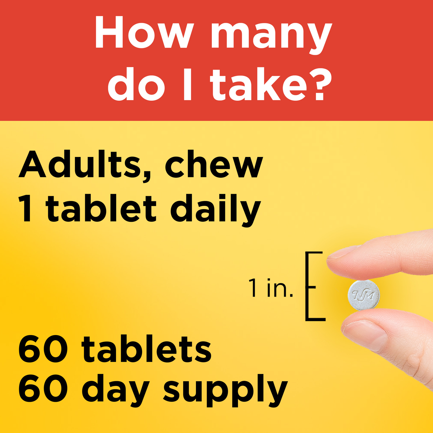 VYNATURA™ Chewable Vitamin C 500 mg Tablets