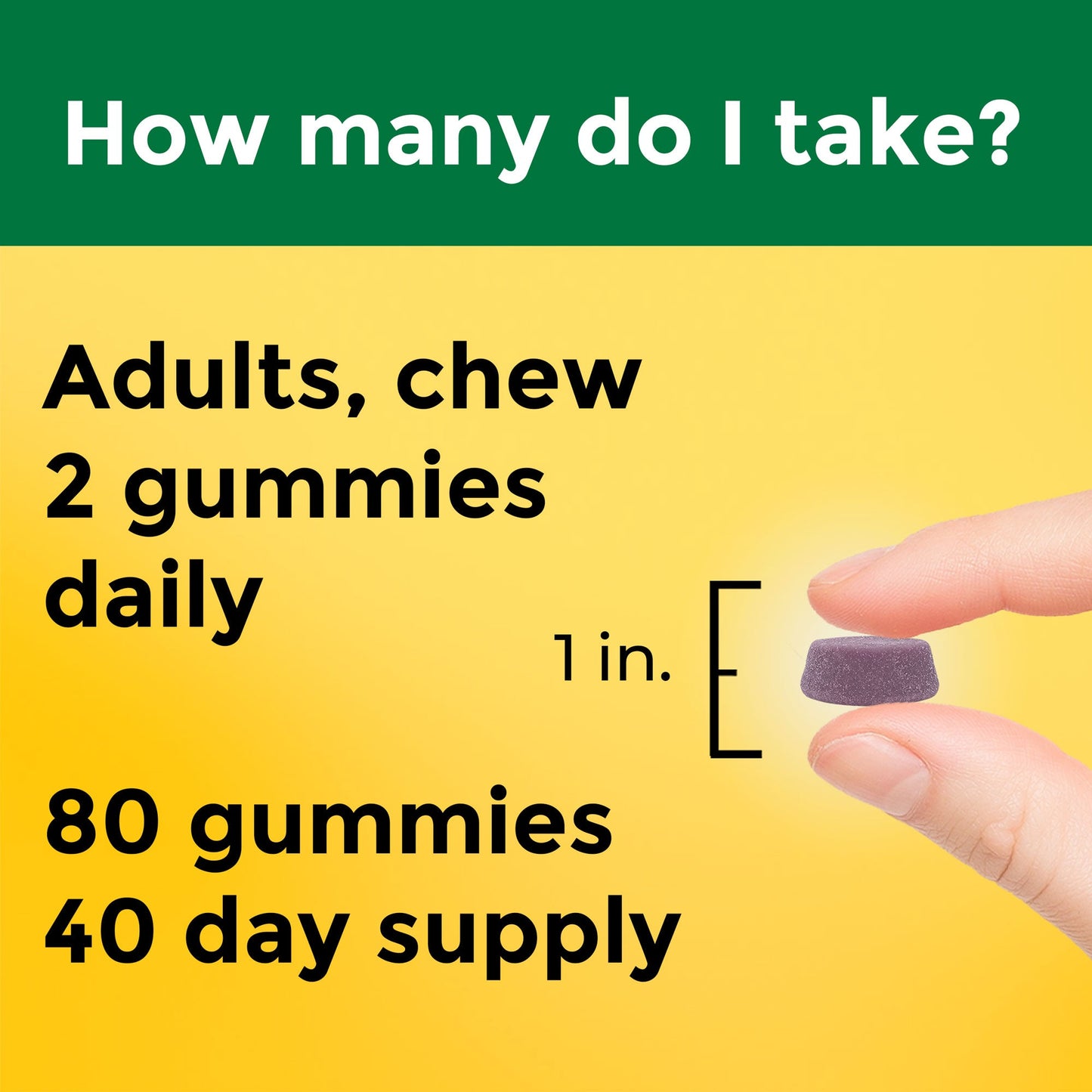 VYNATURA™ Calcium Gummies 500 mg per serving with Vitamin D3