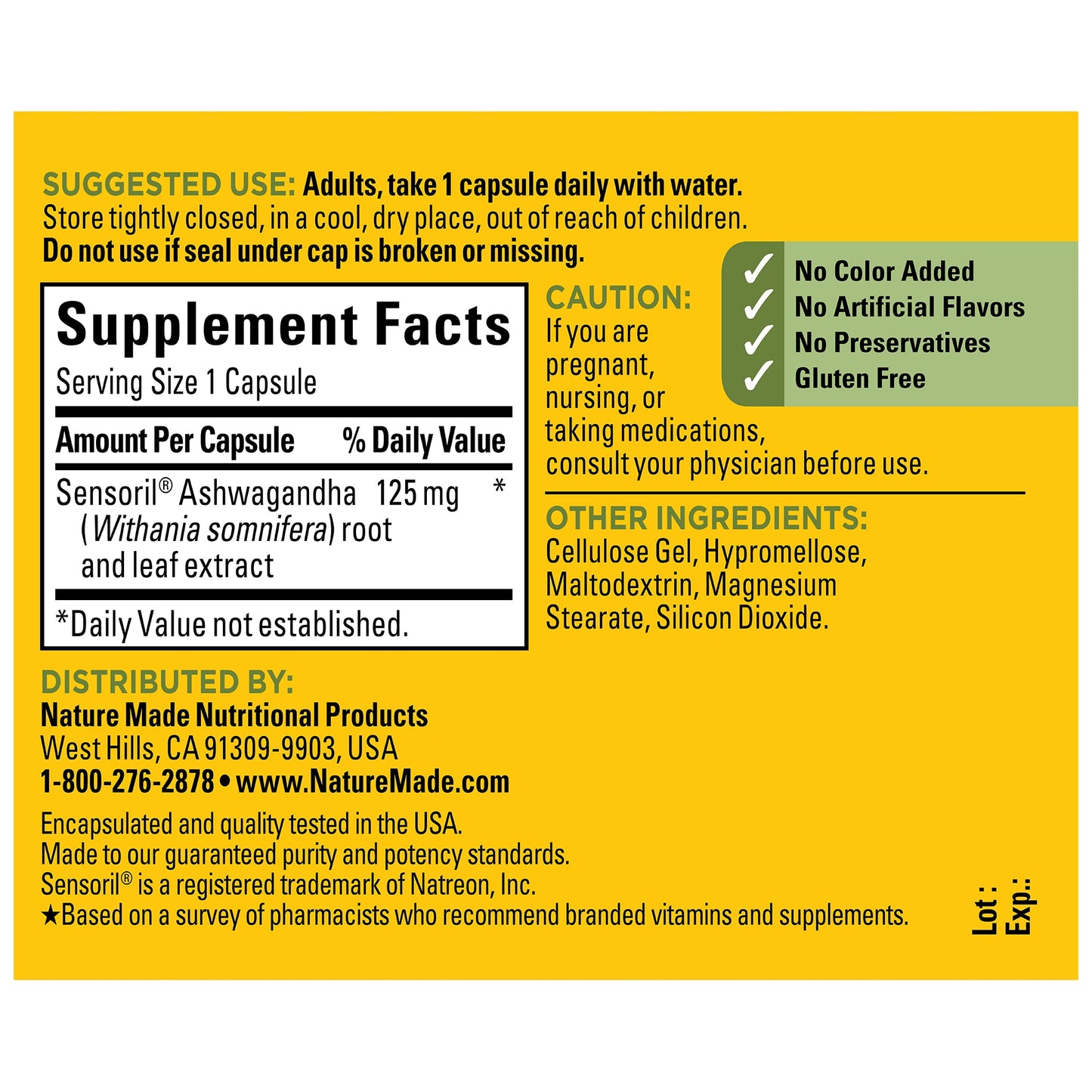 VYNATURA™ Ashwagandha Capsules