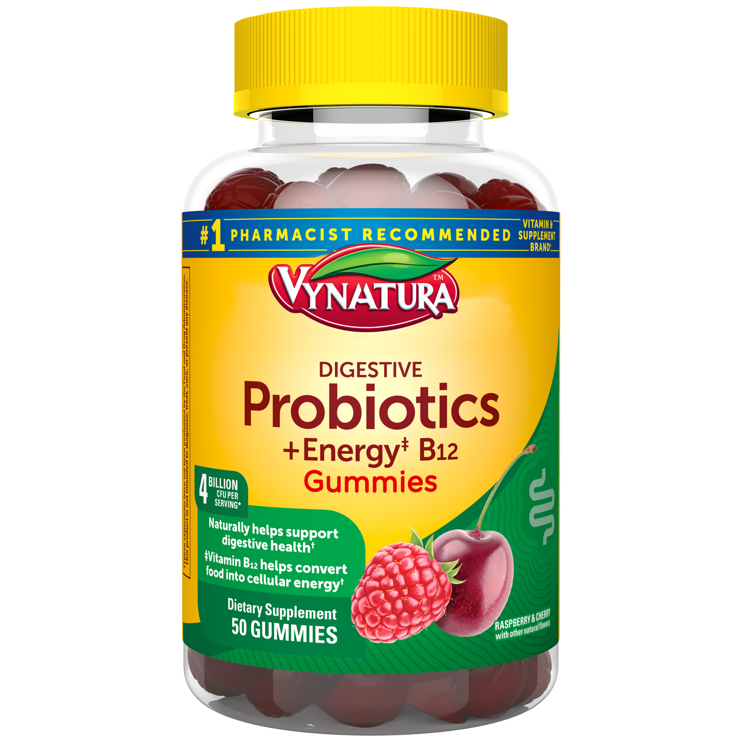 VYNATURA™ Digestive Probiotics + Energy B12‡ Gummies