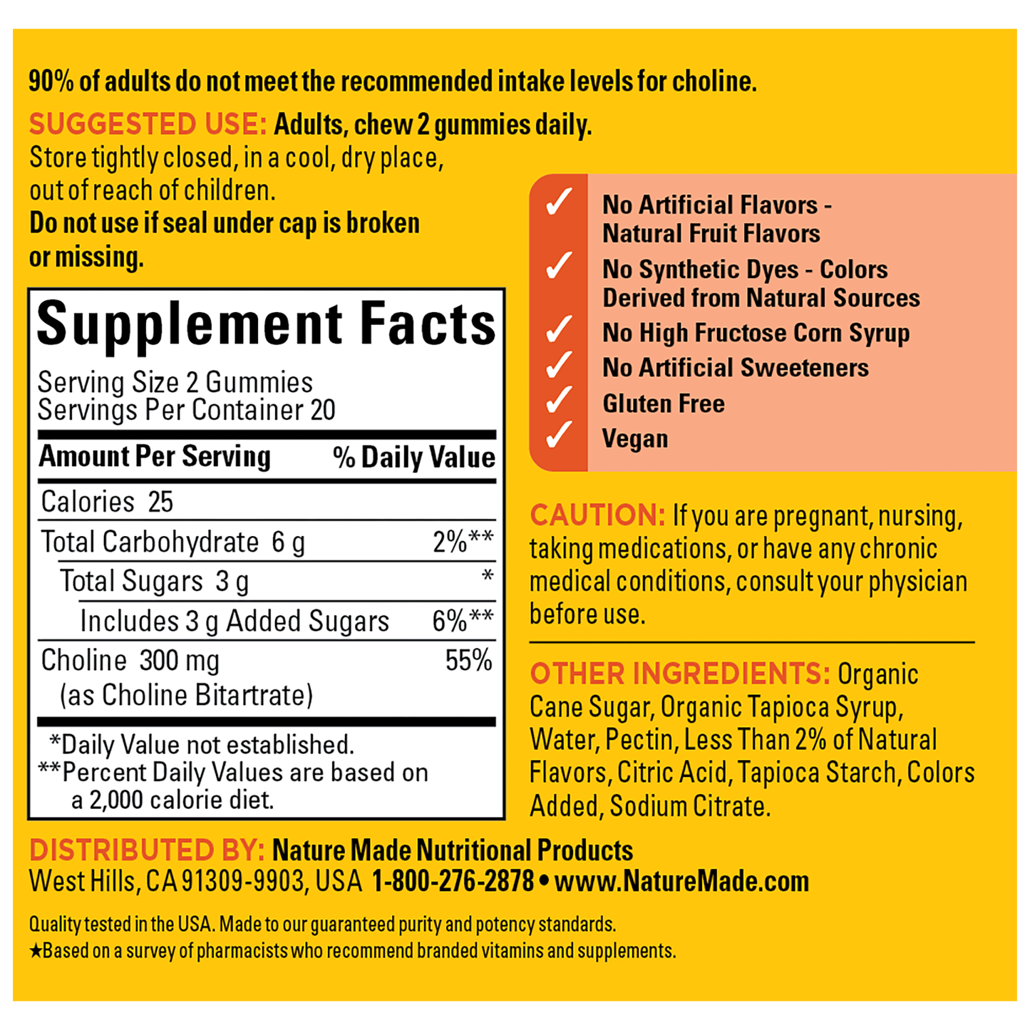 VYNATURA™ Choline Gummies