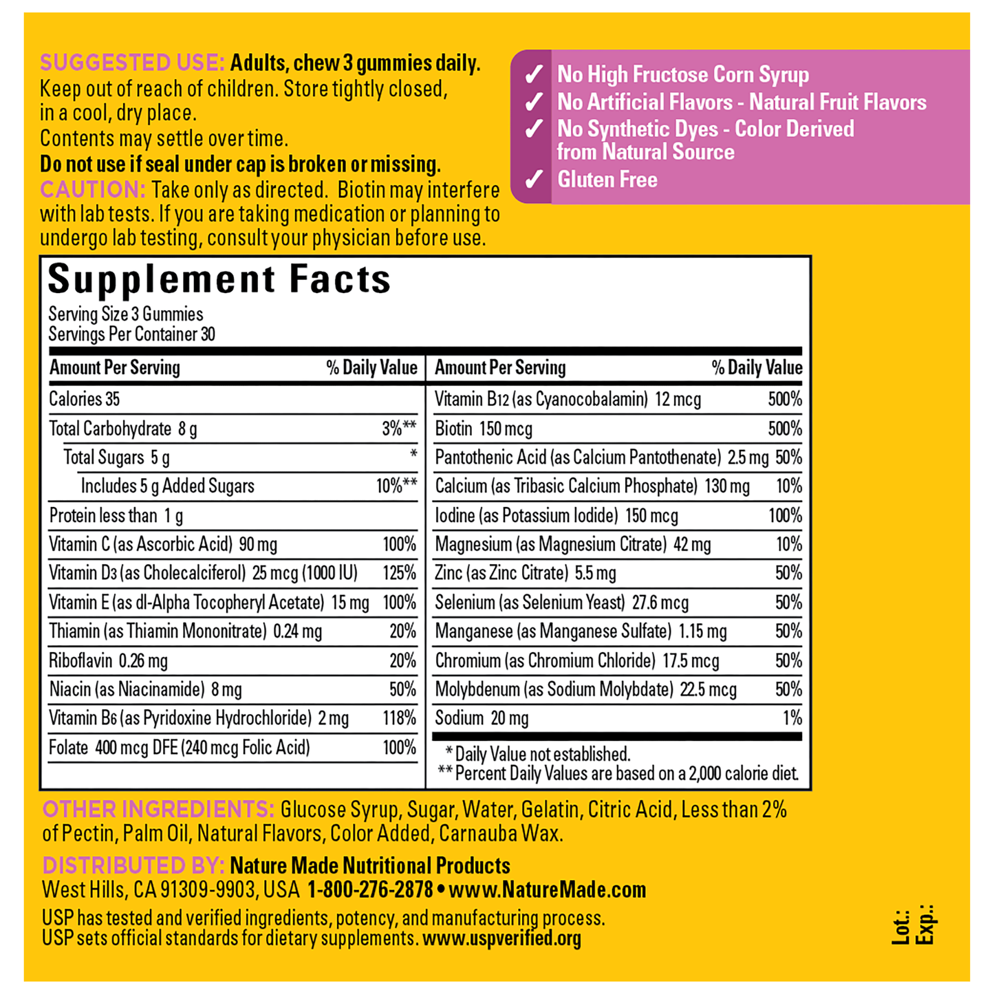 VYNATURA™ Advanced Multivitamin Gummies For Her