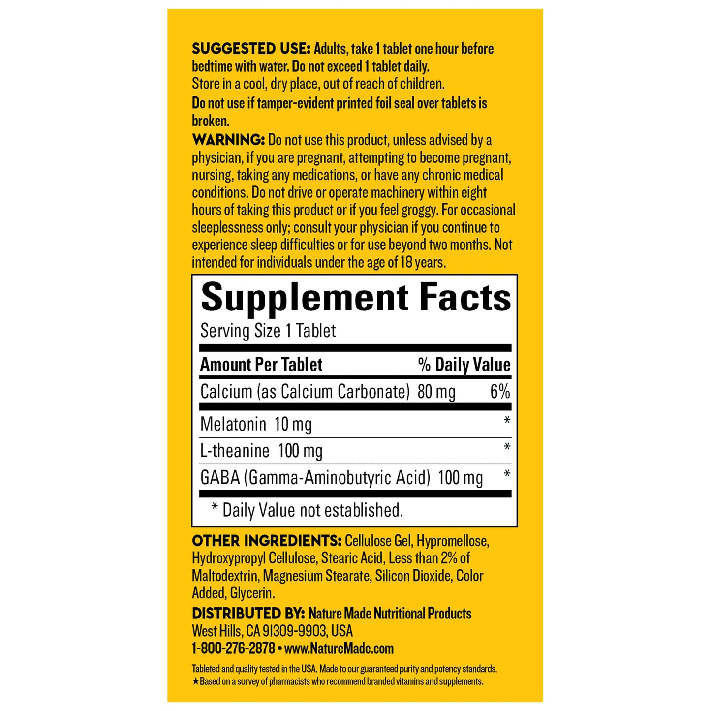 VYNATURA™ Wellblends™ Sleep Longer® Tablets