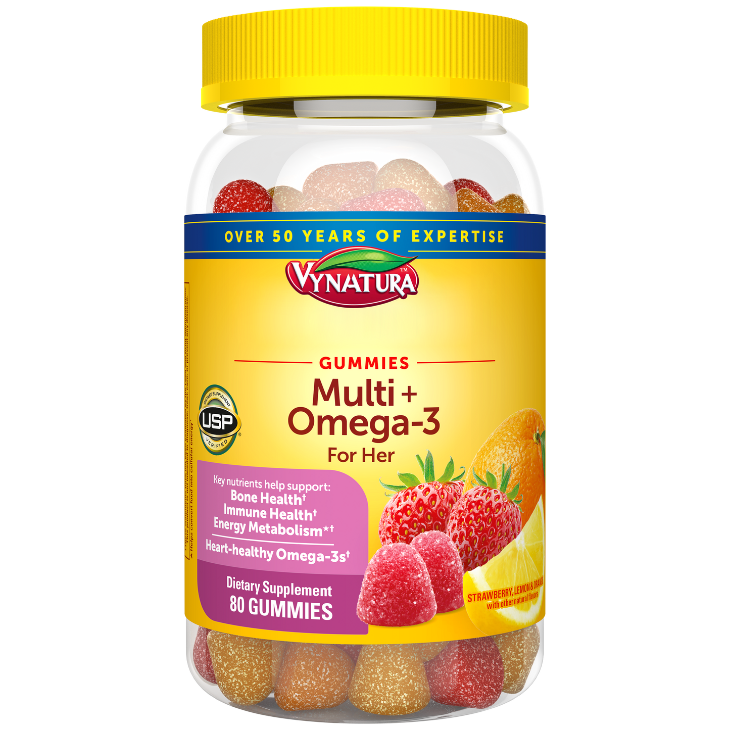 VYNATURA™ Multivitamin for Her + Omega-3 Gummies