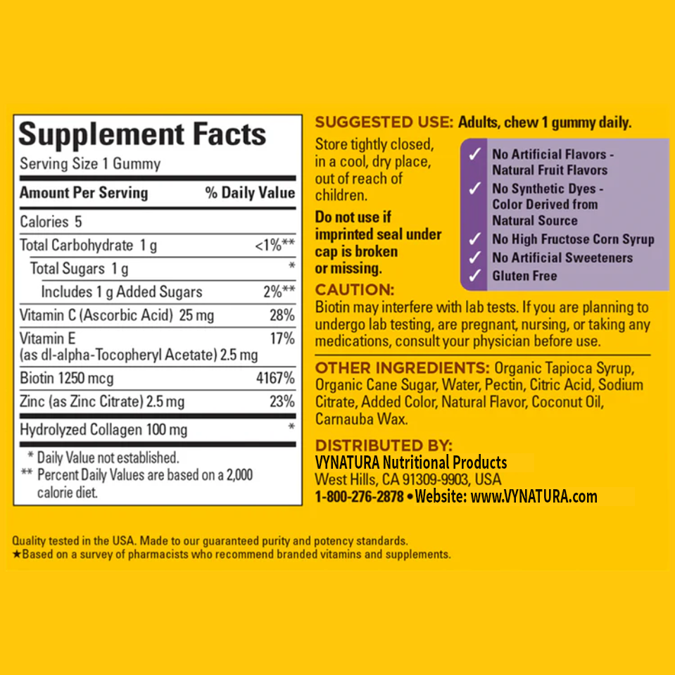 VYNATURA™ Collagen Gummies