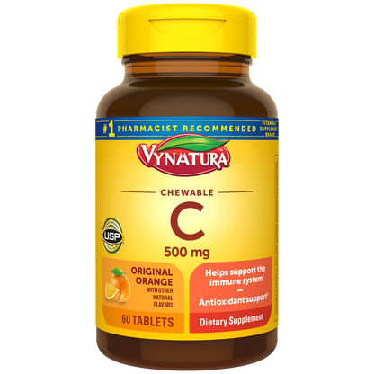 VYNATURA™ Chewable Vitamin C 500 mg Tablets