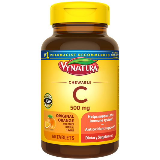 VYNATURA™ Chewable Vitamin C 500 mg Tablets