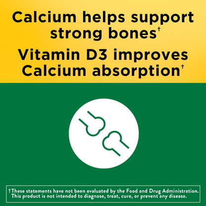 VYNATURA™ Calcium 500 mg with Vitamin D3 Tablets