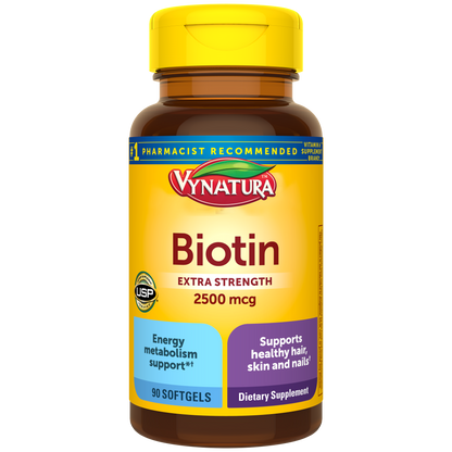 Biotin Extra Strength 2500 mcg Softgels