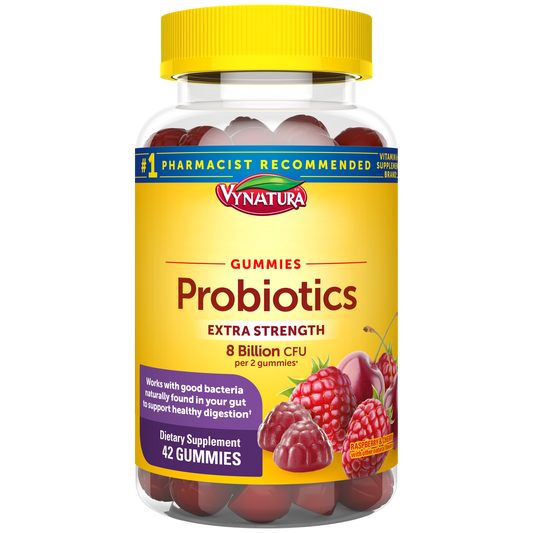 Digestive Probiotics Extra Strength 8 Billion CFU per 2 Gummies