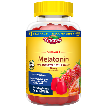 10 Mg Melatonin Gummies Maximum Strength Dosage‡