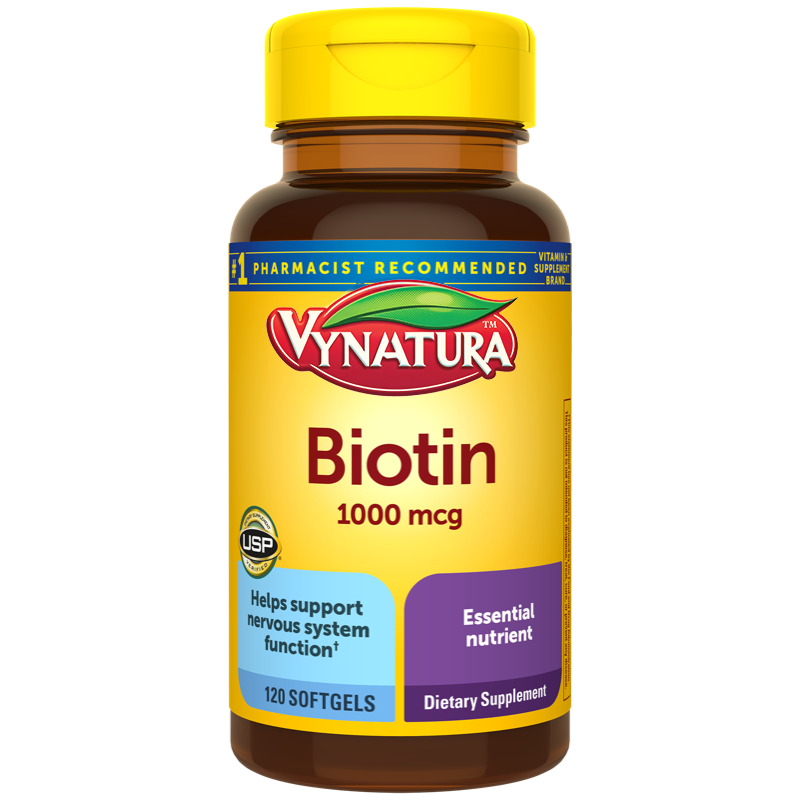 VYNATURA™ Biotin 1000 mcg Softgels