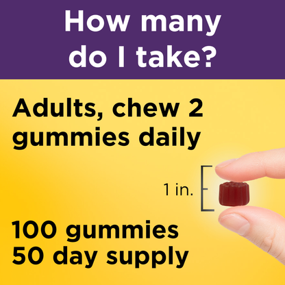 VYNATURA™ 100 mg Elderberry Gummies with Vitamin C & Zinc