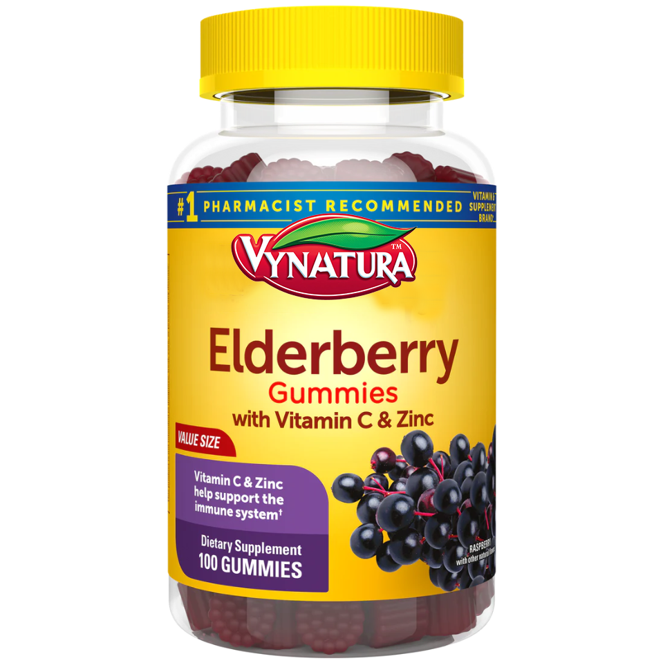 VYNATURA™ 100 mg Elderberry Gummies with Vitamin C & Zinc