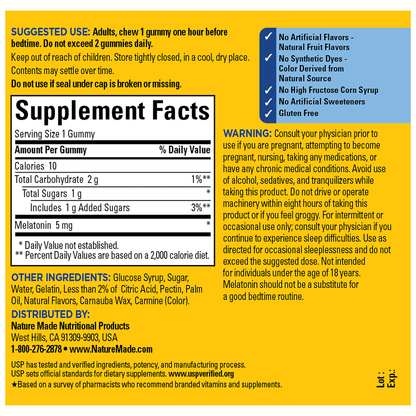 VYNATURA™ 5 mg Melatonin Extra Strength Gummies