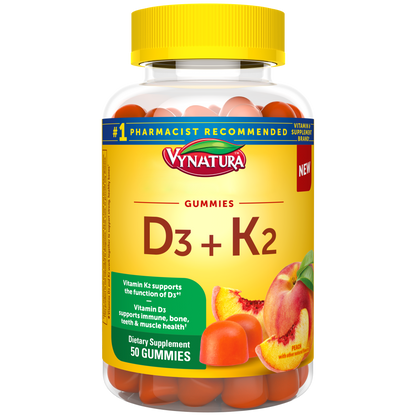 Vitamin D3 + K2 Gummies